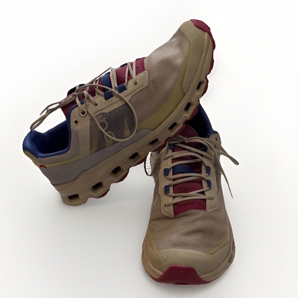 On Cloudvista Sneakers Heather Rhubarb Missiongrip Trail Running Women's 6.5